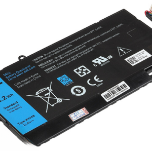 11.1V 50Wh Li-Poly battery for Dell Vostro 5470 5460 5560 Inspiron 14-5439 (P/N: VH748 DXR10) – Front view top 45° angle