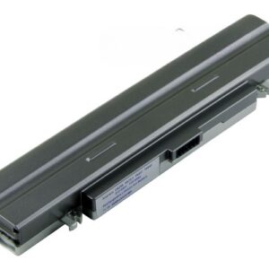 11.1V 5200mAh/58Wh 6-Cell Battery for Dell Latitude X1 (P/N: 312-0341 312-0342 415-10257 T6840 U6256 X6753 Y6457) – Front view top 45° angle
