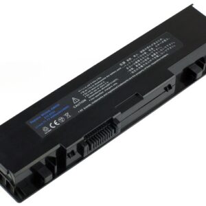 11.1V 5200mAh/58Wh 6-Cell Battery for Dell Studio 1535 1536 1555 1557 1558 PP39L (P/N:312-0701 A2990667 KM958 WU946) – Front view top 45° angle