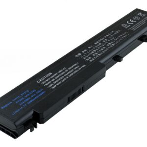 11.1V 5200mAh/58Wh 6-Cell Battery for Dell Vostro 1710 1710n 1720 1720n (P/N: 312-0740 312-0894 451-10611 P721C P722C T117C) – Front view top 45° angle