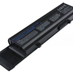 11.1V 5200mAh/58Wh 6-Cell Battery for Dell Vostro 3400 3500 3700 (P/N: 312-0997 7FJ92 4JK6R 0TY3P4) – Front view top 45° angle
