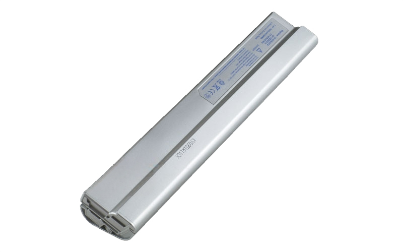 11.1V 5200mAh/58Wh 6-Cell Battery for LG X110 MSI Wind U90 U110 Proline U100 (P/N: BTY-S11 BTY-S12) – Front view top 45° angle
