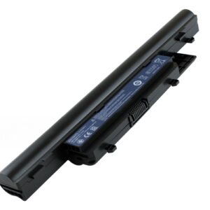 11.1V 5200mAh/58Wh 6-Cell Battery for Packard Bell (P/N: AL10H31 AL10E31 AL10F31 AL10H3E) – Front view top 45° angle