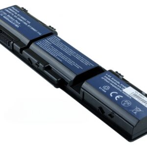 11.1V 58Wh 6-Cell Battery for Acer Aspire 1820PT 1825PT 1820PTZ Aspire Timeline 1820 1820PTZ 1825 1825PTZ 1420P (P/N: UM09F36 UM09F70 BT.00603.105 BT.00607.114 AK.006BT.069) – Front view top 45° angle