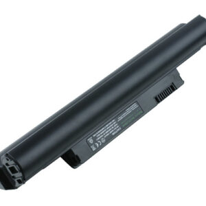 11.1V 58Wh 6-Cell Battery for Dell Inspiron 11z 1110 1110n Inspiron Mini 10 10n 10v 1010 1010n 1010v 1011 1011n 1011v (P/N: 0D597P 312-0867 312-0931 453-10120 H768N N533P J659N) – Front view top 45° angle