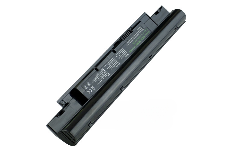 11.1V 58Wh 6-Cell Battery for Dell Inspiron N311z N411z Vostro V131 V131D V131D (P/N: 268X5 312-1258 N2DN5) – Front view top 45° angle