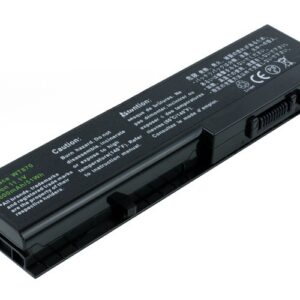11.1V 58Wh 6-Cell Battery for Dell Studio 1435 1435n 1436 (P/N: WT873 HW357 0HW355 TR514 RK818) – Front view top 45° angle