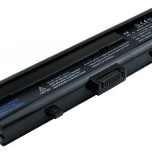 11.1V 58Wh 6-Cell Battery for Dell XPS M1330 Dell Inspiron 1318 (P/N: 312-0566 312-0739 451-10473 TT485 WR050) – Front view top 45° angle