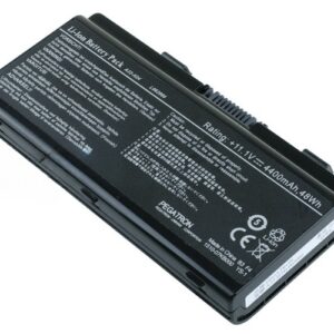 11.1V 58Wh 6-Cell Battery for LG R450 (P/N: A32-H24) – Front view top 45° angle
