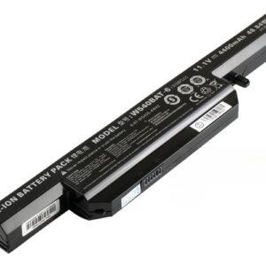 11.1V 58Wh 6-Cell Battery for Mecer W550SU W550EU (P/N: W540BAT-6 6-87-W540S-4W42) – Front view top 45° angle