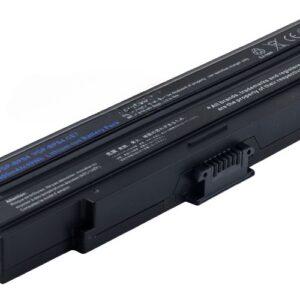 11.1V 58Wh 6-Cell Battery for Sony VAIO VGN-BX740 VGN-BX760 VGN-BX540B &nbsp;VGN-BX570B (P/N: VGP-BPS4 VGP-BPS4A) – Front view top 45° angle
