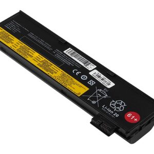 11.1V 58Wh battery for Lenovo ThinkPad T470 T570 P51S (P/N: 01AV422 01AV423 01AV424 01AV425 01AV426) – Front view top 45° angle