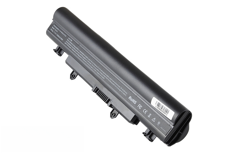 11.1V 6-Cell 58Wh Battery for Acer Extensa 2510 2510G Acer Aspire E5-572 E14 Touch (P/N: AL14A32) – Front view top 45° angle