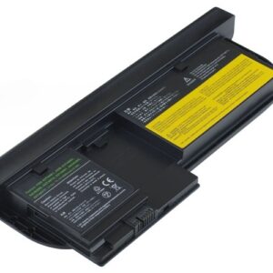 11.1V 62Wh 6-Cell Battery for Lenovo ThinkPad X220t X230t Tablet (P/N: FRU 42T4881 ASM 42T4882 42T4877 42T4879 0A36285 0A36286) – Front view top 45° angle