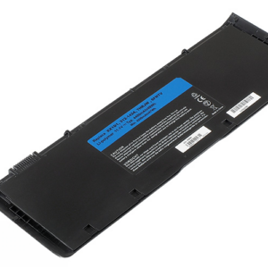 11.1V 62Wh Li-Poly Battery for Dell Latitude 6430u (P/N: 312-1424 6FNTV 7HRJW XX1D1) – Front view top 45° angle