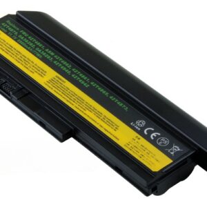 11.1V 6900mAh/77Wh 9-Cell Battery for Lenovo ThinkPad X220 X220i (P/N: ASM 42T4862 FRU 42T4861 FRU 42T4863 FRU 42T4865 FRU 42T4873 FRU 42T4875 FRU 42T4940 FRU 42T4941 FRU 42T4942 FRU 42Y4864 FRU 42Y4868 FRU 42Y4874) – Front view top 45° angle