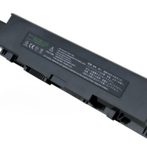 11.1V 73Wh 9-Cell Battery for Dell Studio 1535 1536 1537 1555 1557 1558 PP33L PP39L (P/N: KM958 KM965 WU946 RM855 312-0701 312-0702) – Front view top 45° angle