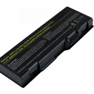 11.1V 7800mAh/87Wh 9-Cell Battery for Dell Inspiron 6000 9200 9300 9400 Dell Precision M6300 M90 (P/N: C5974 G5260 U4873 Y4873 YF976 310-6322 312-0339) – Front view top 45° angle
