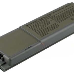 11.1V 7800mAh/87Wh 9-Cell Battery for Dell Inspiron 8500 8600 Dell Latitude D800 Dell Precision M60 (P/N: 01X284 310-0083 P2928 W2391 Y0956 312-0121) – Front view top 45° angle