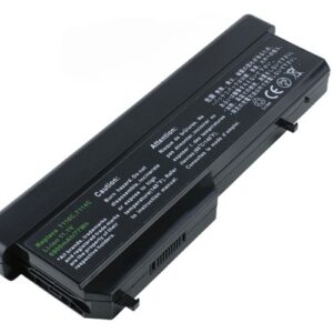11.1V 7800mAh/87Wh 9-Cell Battery for Dell Vostro 1310 1320 1510 1520 2510 PP36L PP36S (P/N: 312-0724 451-10587 U661H T114C K738H) – Front view top 45° angle