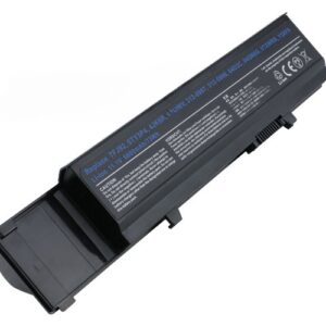 11.1V 7800mAh/87Wh 9-Cell Battery for Dell Vostro 3400 3500 3700 (P/N: 7FJ92 4JK6R 312-0997 0TXWRR) – Front view top 45° angle