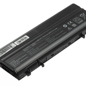 11.1V 87Wh 9-Cell Battery for Dell Latitude E5540 E5440 (P/N: 312-1351 451-BBID 451-BBIE 451-BBIF 3K7J7 970V9 9TJ2J N5YH9 TU211 VV0NF) – Front view top 45° angle