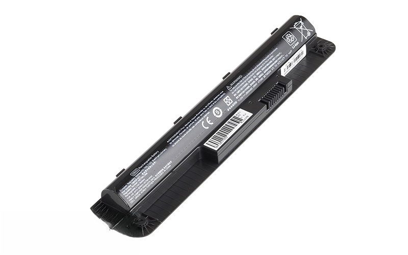 11.25V 36Wh 3-Cell battery for HP ProBook 11 G1 11 G2 series (P/N: 797429-001 796930-121 HSTNN-LB6Q HSTNN-W04C) – Front view top 45° angle