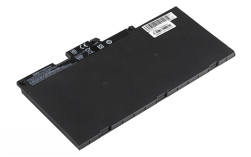 11.4V 39Wh 3-Cell Li-Poly Battery for HP EliteBook 840 G3 850 G3 755 G3 755 G4 HP ZBook 15u G3 (P/N: 800231-141 800513-001 CS03 CS03XL HSTNN-UB6S) – Front view top 45° angle