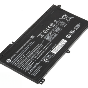 11.55V 39Wh Li-Polymer battery for HP Pavilion X360 M3-U Stream 14-AX Series (P/N: BI03XL, HSTNN-UB6W, TPN-W118, 844203-855) – Front view top 45° angle