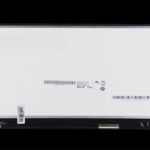 12.5" WXGA LCD Screen - LED Backlight - Resolution 1366 X 768 - Matte Surface - Standard 40-Pin Bottom-right Connector – Front view – display panel