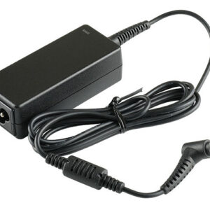 12V 3A 36W Charger with 3.0mm/1.1mm Tip for Mecer Chromebook V2 – Angled front – 3 sides visible