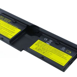 14.4V 1800mAh/26Wh Li-Polymer Battery for IBM ThinkPad X41 Tablet (P/N: FRU 92P1082 FRU 92P1083 73P5167) – Front view top 45° angle