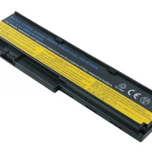 14.4V 1800mAh/26Wh Li-Polymer Battery for Lenovo ThinkPad X200 X200s X201 X201i X201s (P/N: FRU 42T4534 ASM 42T4353 43R9253) – Front view top 45° angle