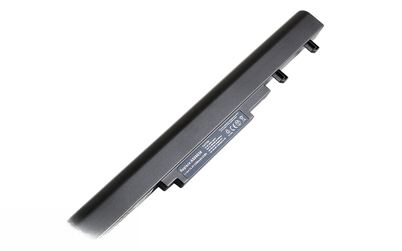14.4V 2200mAh/32Wh 4-Cell Battery for Acer Aspire 3935 4220 Acer TravelMate 8481 8481G 8481T 8481TG (P/N: AS09B35 AS09B3E AS09B56 AS09B58 BT.00805.016 LC.BTP00.036 LC.BTP00.037 LC.BTP01.031 LC.BTP01.033) – Front view top 45° angle
