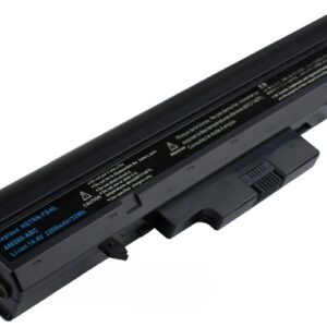 14.4V 37Wh 4-Cell Battery for HP 510 530 (P/N: HSTNN-FB40 HSTNN-IB44 440264-ABC 440265-ABC 443063-001) – Front view top 45° angle