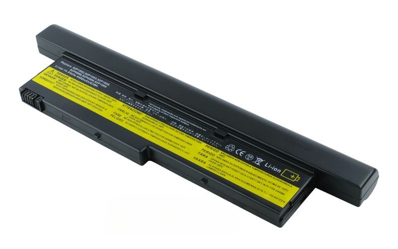 14.4V 4000mAh/57Wh 8-Cell Battery for IBM ThinkPad X40 X41 (P/N: FRU 92P0998 FRU 92P1049 FRU 92P1078 FRU 92P1149 FRU 92P1143 92P1080 92P1003) – Front view top 45° angle