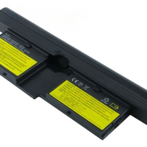14.4V 4000mAh/57Wh Li-Polymer Battery for IBM ThinkPad X41 Tablet (P/N: FRU 92P1082 FRU 92P1083 FRU 92P1084 FRU 92P1085 73P5167 73P5168) – Front view top 45° angle