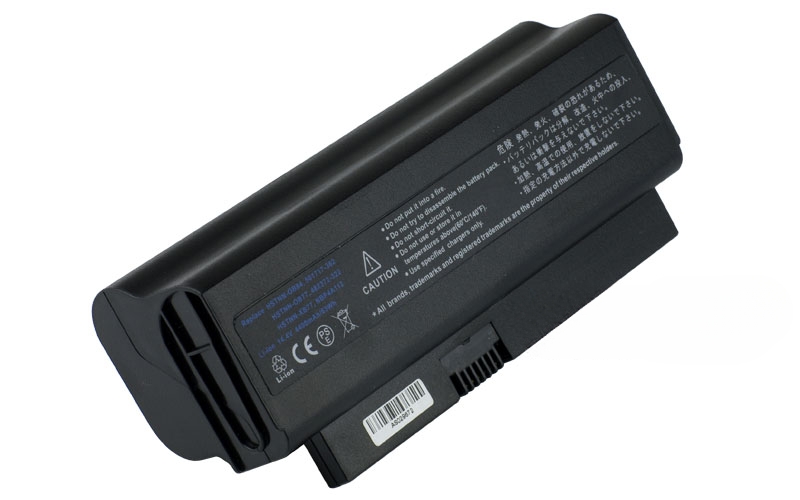 14.4V 4400mAh/63Wh 8-Cell Battery for Compaq Presario CQ20 HP Compaq 2230s (P/N: HSTNN-OB77 HSTNN-XB77 HSTNN-OB84 NK573AA) – Front view top 45° angle