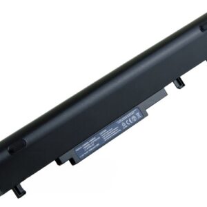 14.4V 5200mAh/75Wh 8-Cell Battery for Acer Aspire 3935 4220 Acer TravelMate 8481 8481G 8481T 8481TG (P/N: AS09B35 AS09B3E AS09B56 AS09B58 BT.00805.016 LC.BTP00.036 LC.BTP00.037 LC.BTP01.031 LC.BTP01.033) – Front view top 45° angle