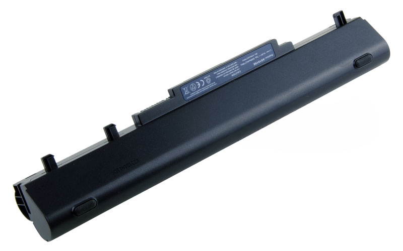 14.4V 5200mAh/75Wh 8-Cell Battery for Acer TravelMate TimelineX 8372 8372G 8372T 8372Z (P/N: AS10I5E) – Front view top 45° angle