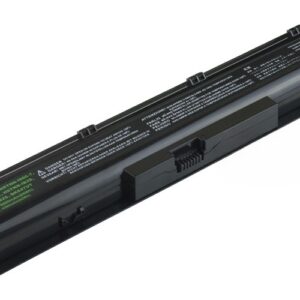 14.4V 5200mAh/75Wh 8-Cell Battery for HP ProBook 4730s 4740s (P/N: 633734-141 633734-151 633734-421 633807-001 HSTNN-I98C-7 HSTNN-IB2S HSTNN-LB2S PR08 QK647AA QK647UT) – Front view top 45° angle