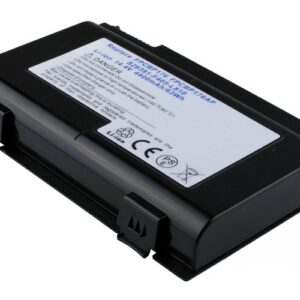 14.4V 63Wh 8-Cell Battery for Fujitsu LifeBook E8410 E8420 A1220 A6210 A6220 AH550 (P/N: FPCBP176AP FPCBP233AP FPCBP251) – Front view top 45° angle