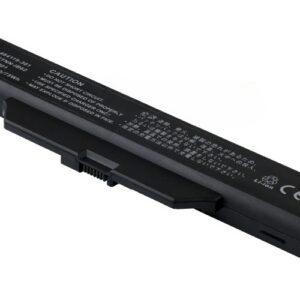14.4V 75Wh 8-Cell Battery for HP Compaq 6730s 6735s 6830s HP 550 Compaq 610 615 (P/N: 484787-001 HSTNN-IB62 HSTNN-OB62 HSTNN-XB62 KU532AA) – Front view top 45° angle