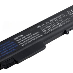 14.4V 75Wh 8-Cell Battery for HP EliteBook 8530p 8540p 8730p 8730w 8740w HP ProBook 6545b (P/N: 458274-421 HSTNN-LB60 HSTNN-OB60 HSTNN-XB60) – Front view top 45° angle