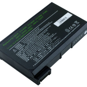 14.4V 8-Cell Battery for Dell Latitude C500 C600 C640 C800 CPi CPx PP01L Dell Inspiron 2500 3800 4000 8000 8200 (P/N: 1691P 851UY 77TCJ 3H625 312-0028 461-6399) – Front view top 45° angle