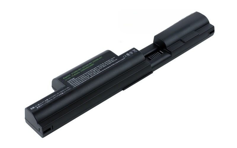 14.8V 2200mAh/33Wh 4-Cell Battery for Compaq Evo N400 N410 N400C N410 (P/N: 213282-001 231445-001 232593-B25 235596-001) – Front view top 45° angle