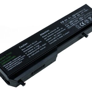 14.8V 2600mAh/38Wh 4-Cell battery for Dell Vostro 1310 1320 1510 1520 2510 (P/N: T112C 451-10610 451-10620) – Front view top 45° angle