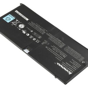 14.8V 3700mAh/54Wh Lenovo IdeaPad Yoga 13 U300s battery (P/N: L10M4P12) – Front view top 45° angle
