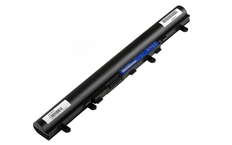 14.8V 37Wh 4-Cell Battery for Acer Aspire V5-171 V5-431 V5-471 V5-571 E1-410 E1-432 E1-470 E1-472 (P/N: AL12A32) – Front view top 45° angle