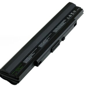 14.8V 4400mAh/65Wh 8-Cell Battery for ASUS UL30 UL30A UL50 UL50Ag UL50Vt UL80Vt U33J U35F U43Jc U52F U53J (P/N: A42-UL30 A42-UL50 A42-UL80 A41-U53 A42-U53) – Front view top 45° angle